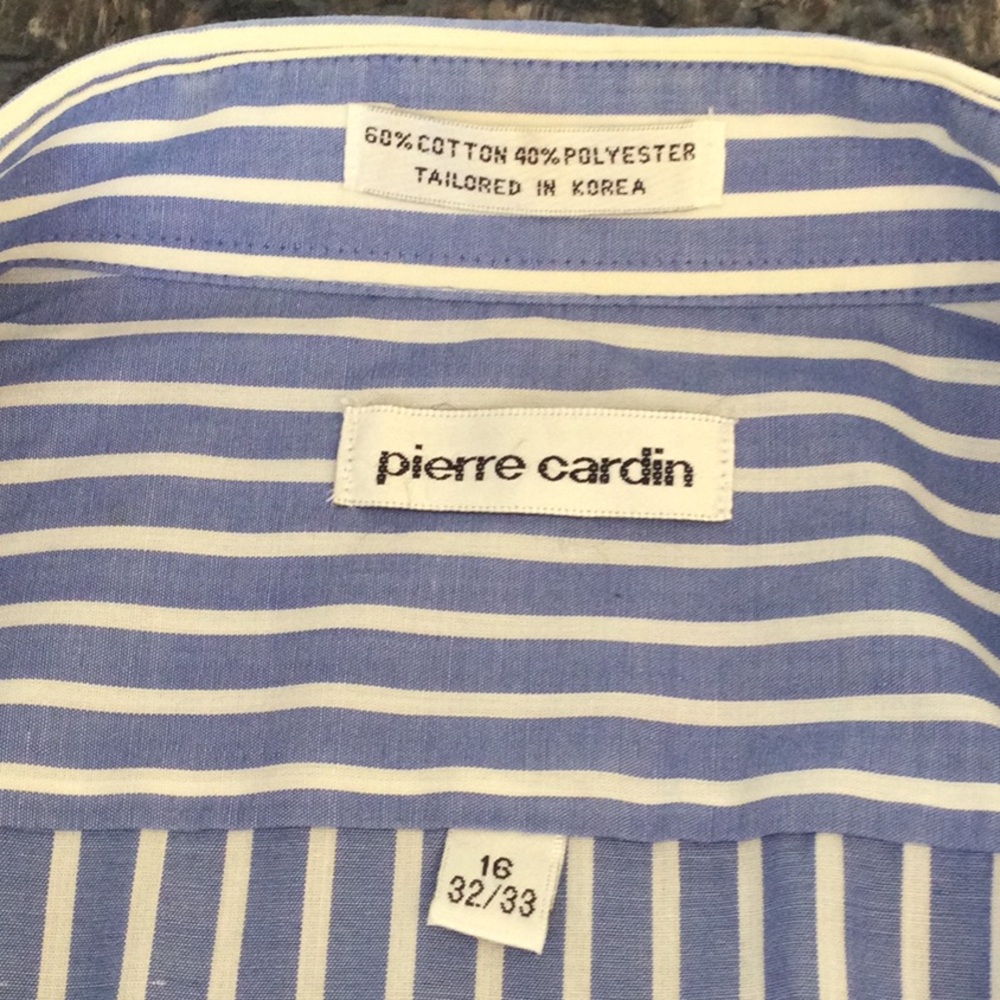 Pierre Cardin Striped Dress Shirt - Picture 5 of 5